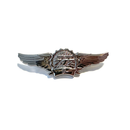 Wing Pin Boeing 747 silver Jumbo Jet (3 inch version)