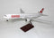 SWISS Boeing 777-300ER Desktop model 1:160 with landing gear + Cabin Lights!